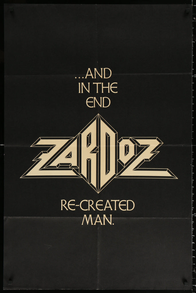 Zardoz Original Vintage Movie Poster