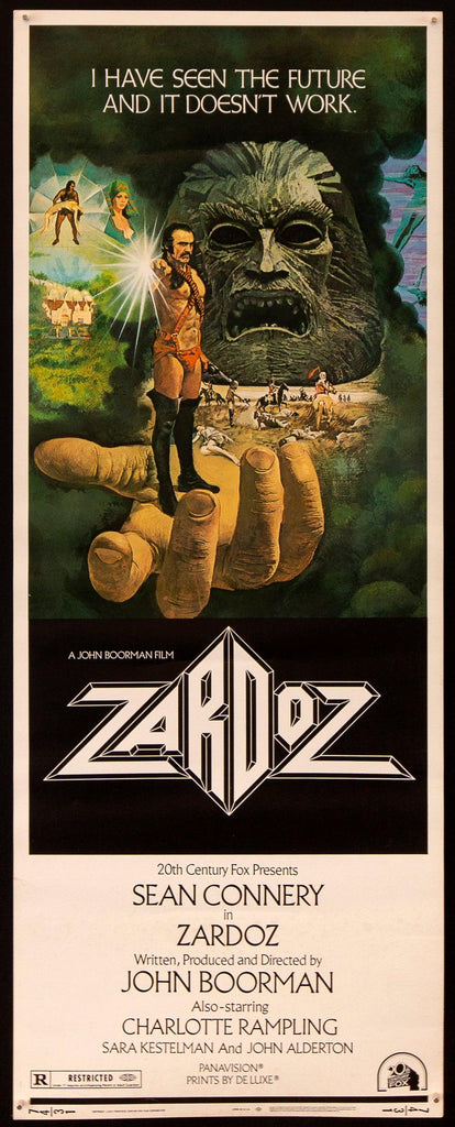 Zardoz Original Vintage Movie Poster