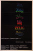 Zelig 1 Sheet (27x41) Original Vintage Movie Poster