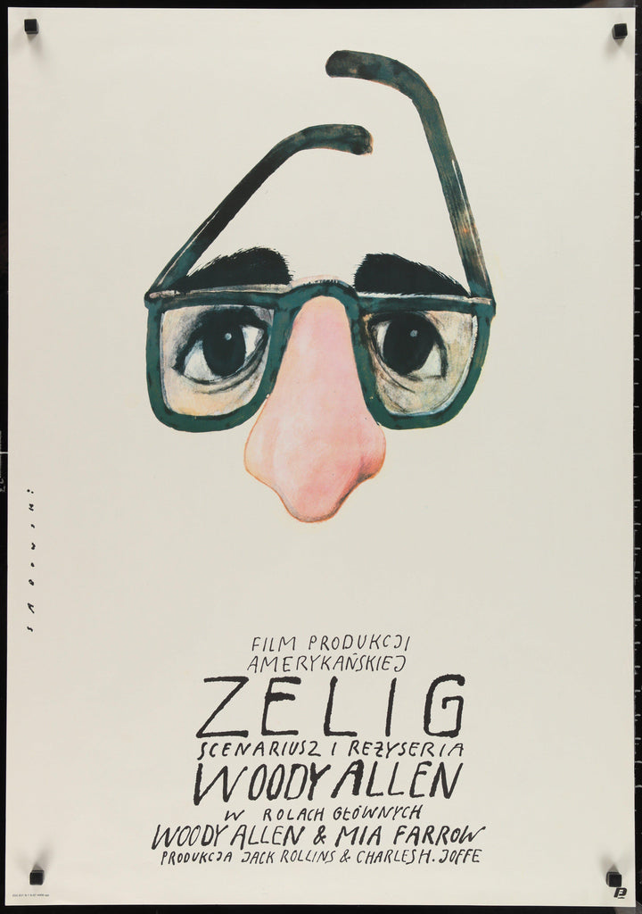 Zelig Original Vintage Movie Poster