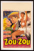 Zouzou Belgian (14x22) Original Vintage Movie Poster
