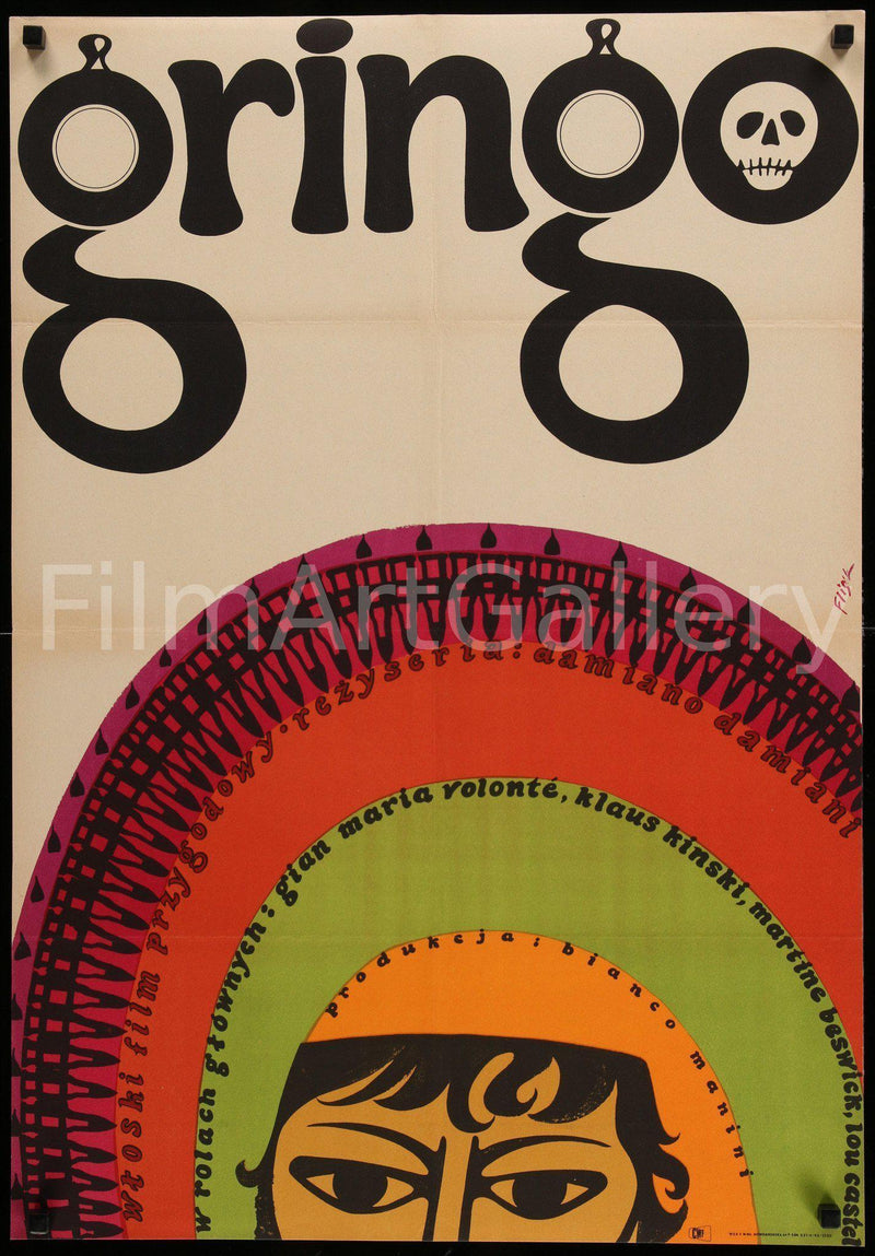 A Bullet For the General (Gringo/Quien Sabe) Polish A1 (23x33) Original Vintage Movie Poster