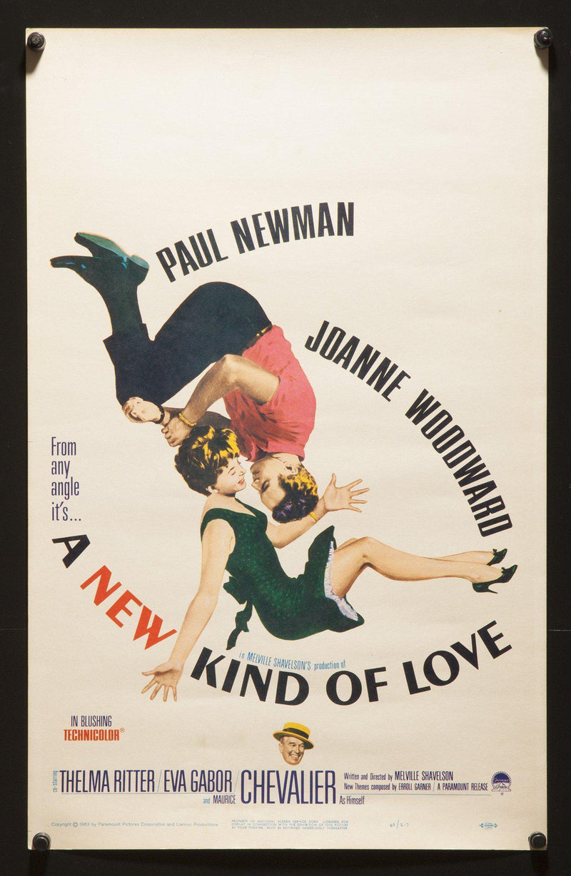 A New Kind of Love Window Card (14x22) Original Vintage Movie Poster