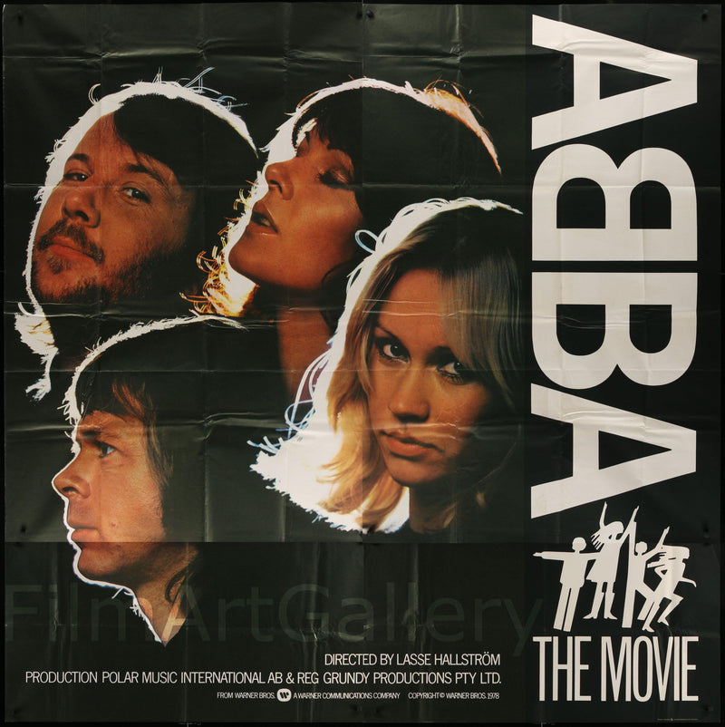 Abba The Movie 6 Sheet (80x80) Original Vintage Movie Poster