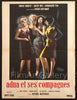 Adua et Ses Compagnes French small (23x32) Original Vintage Movie Poster