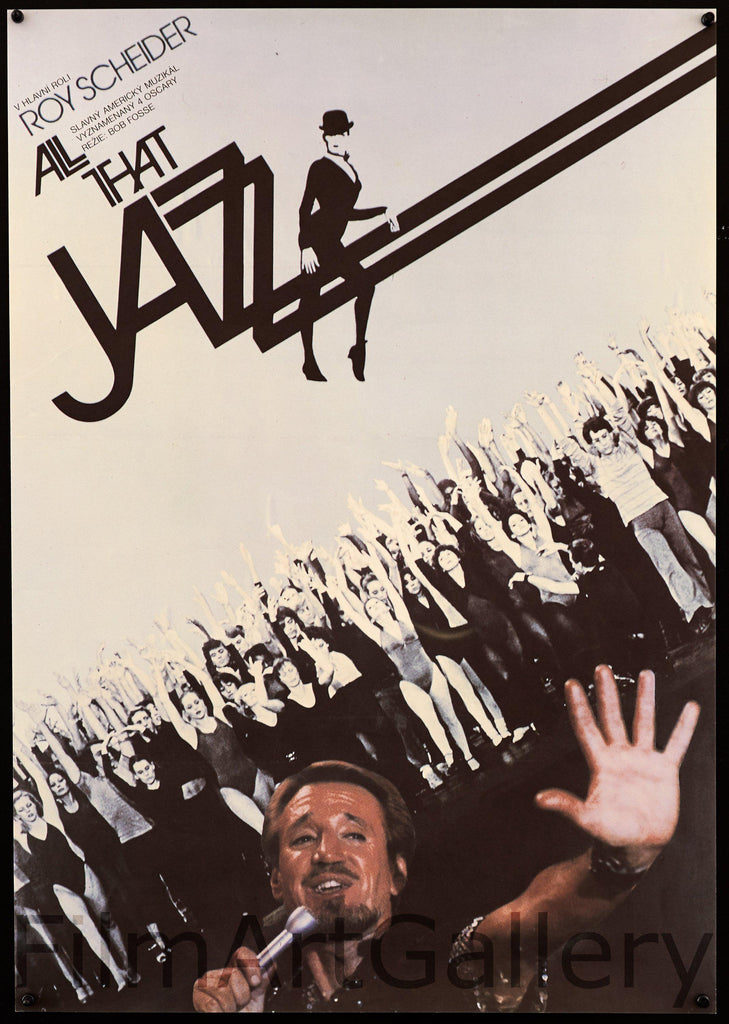 All That Jazz Czech A1 (23x33) Original Vintage Movie Poster