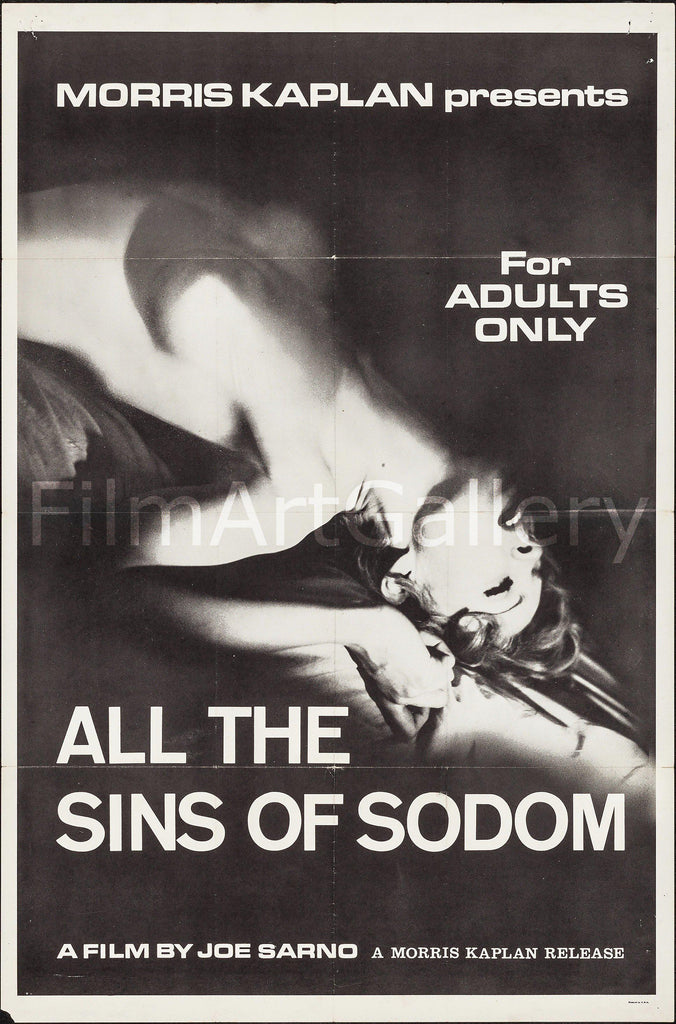 All the Sins of Sodom 1 Sheet (27x41) Original Vintage Movie Poster
