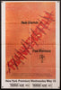 Andy Warhol's Frankenstein 1 Sheet (27x41) Original Vintage Movie Poster