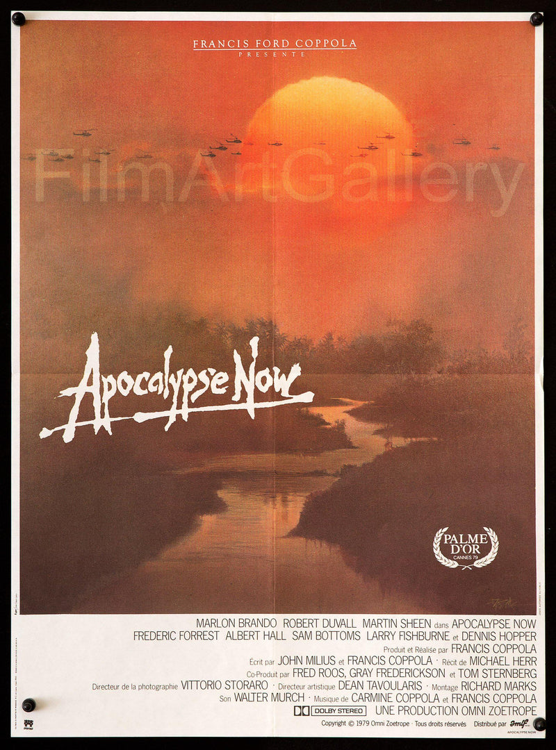 Apocalypse Now French Mini (16x23) Original Vintage Movie Poster