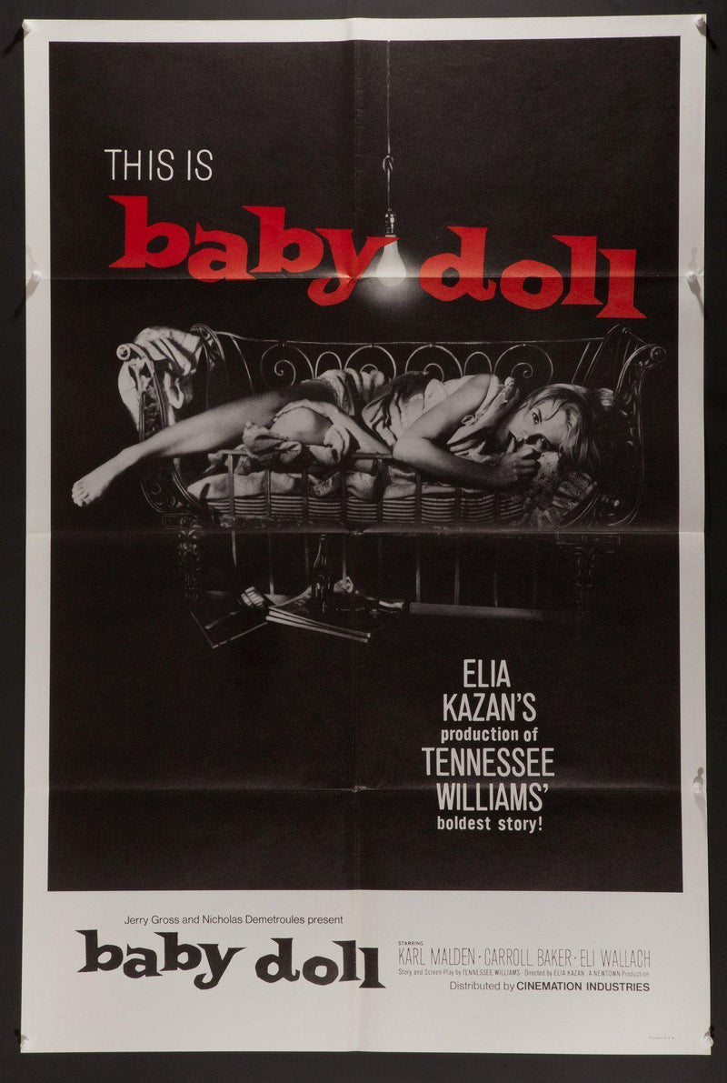 Baby Doll 1 Sheet (27x41) Original Vintage Movie Poster