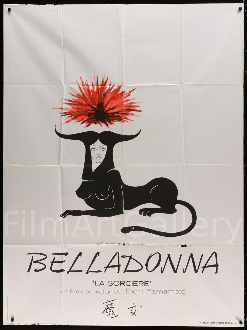 Belladonna French 1 Panel (47x63) Original Vintage Movie Poster