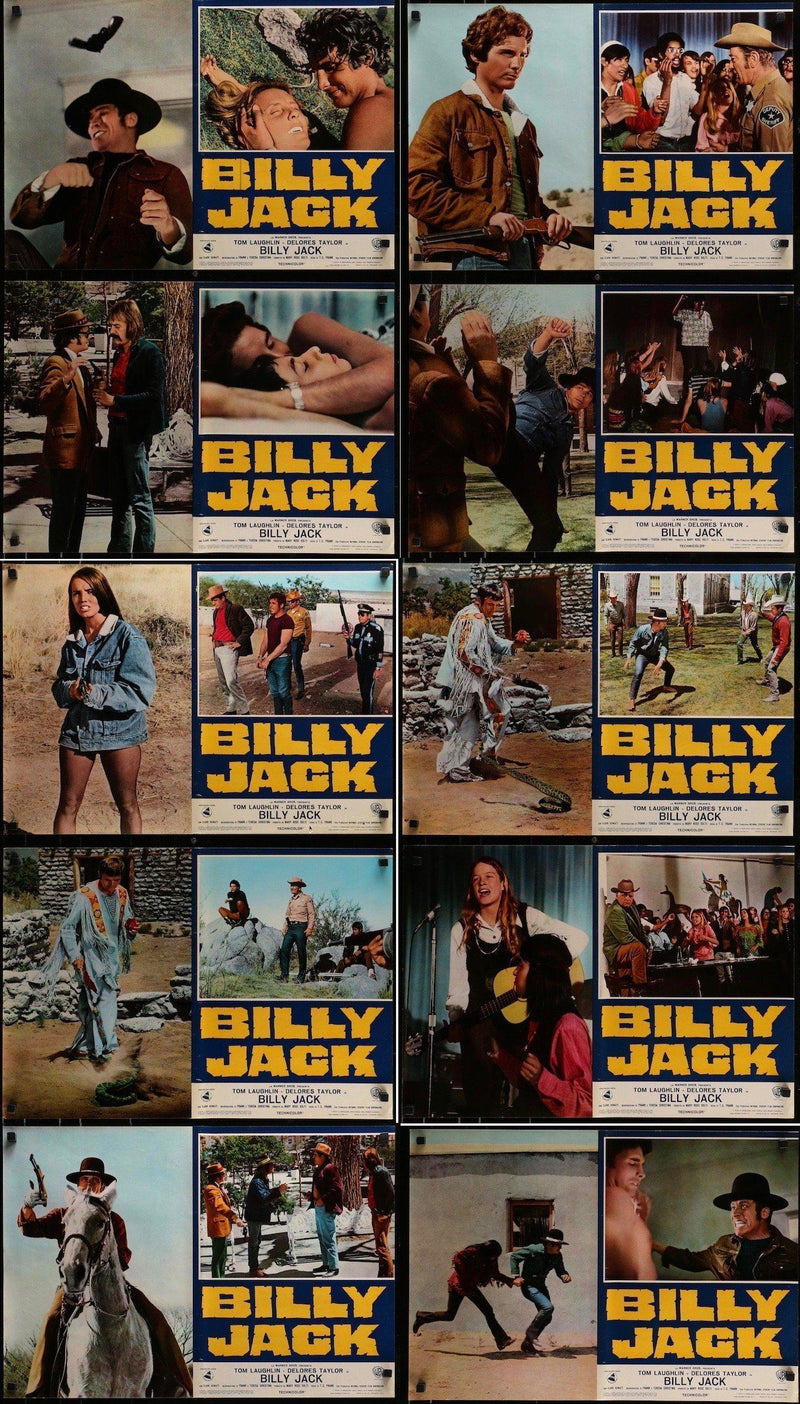 Billy Jack Italian Photobusta (18x26) Original Vintage Movie Poster