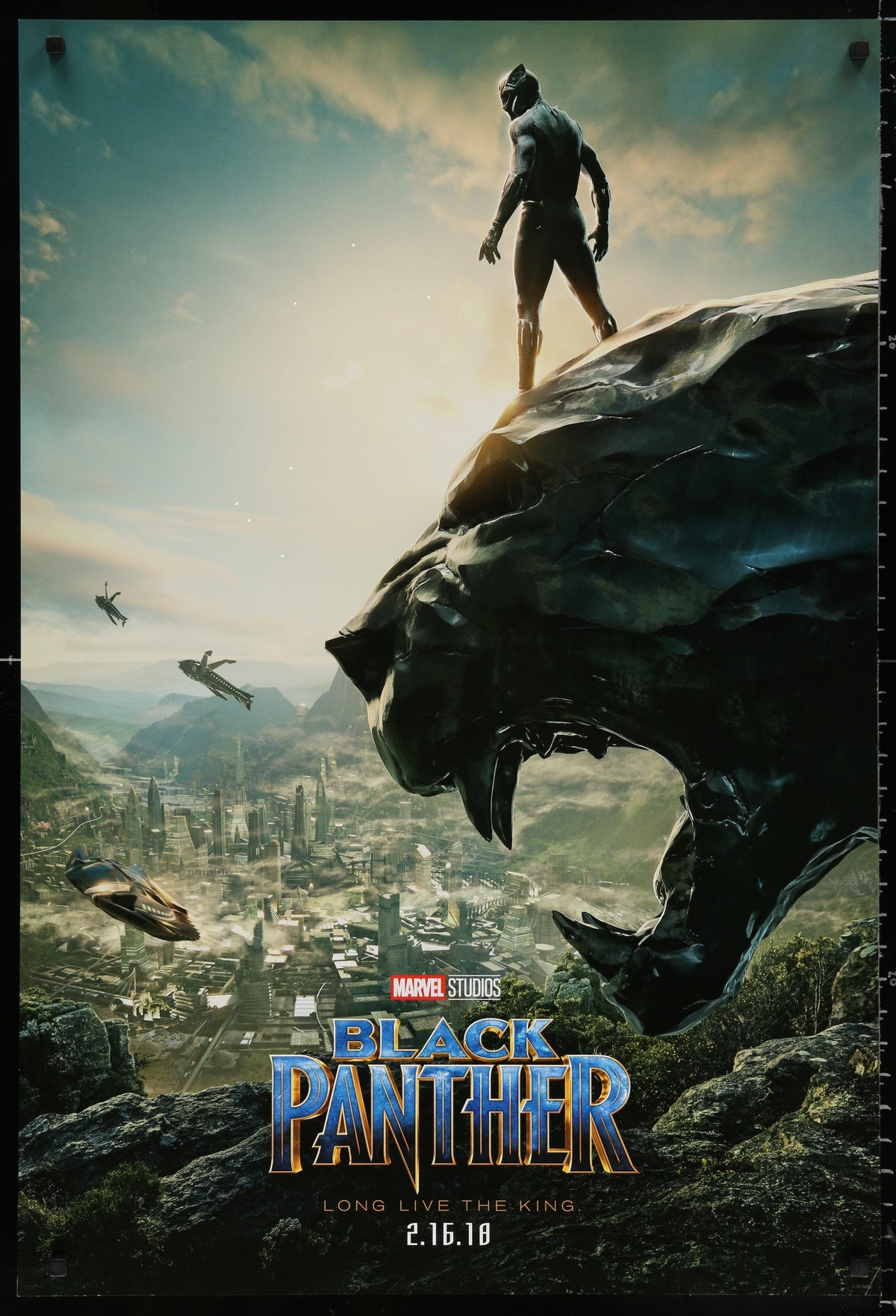 Black Panther 1 Sheet (27x41) Original Vintage Movie Poster