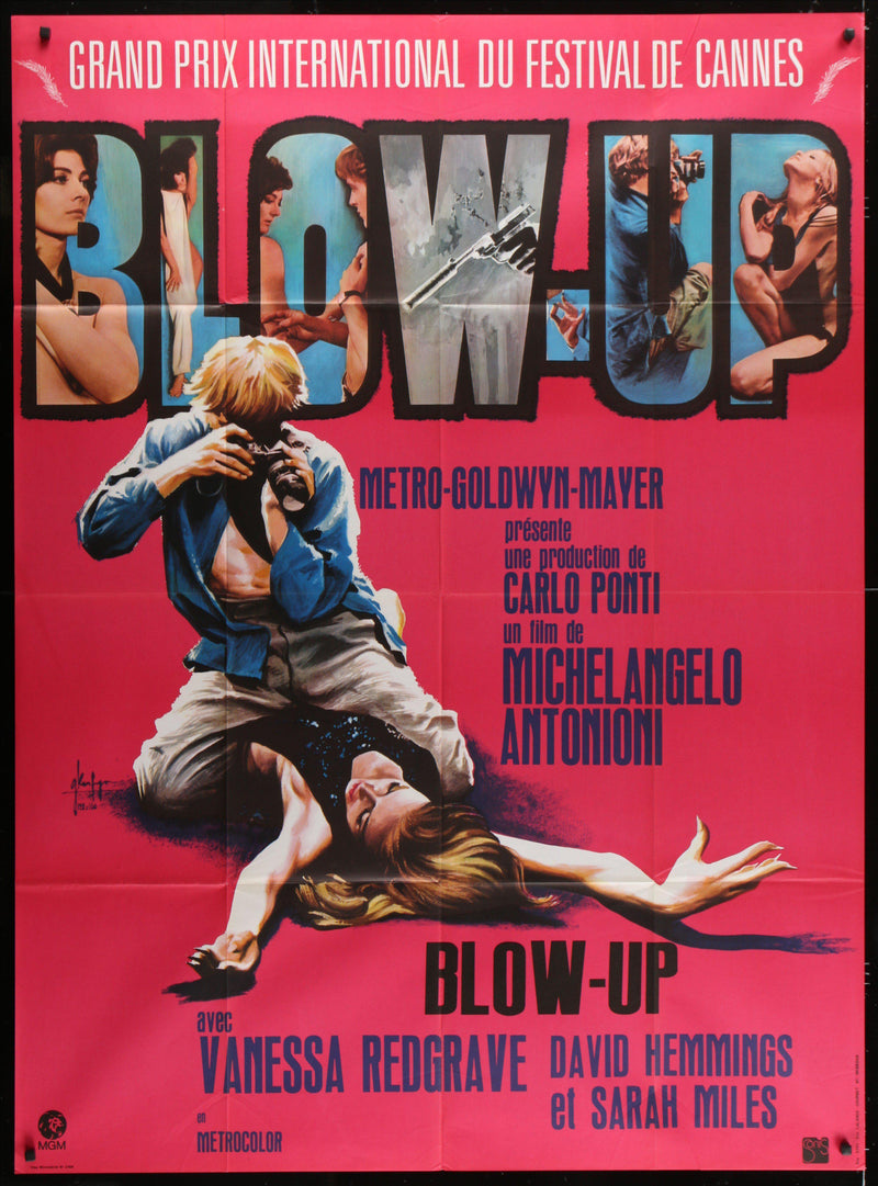 Blow Up French 1 panel (47x63) Original Vintage Movie Poster