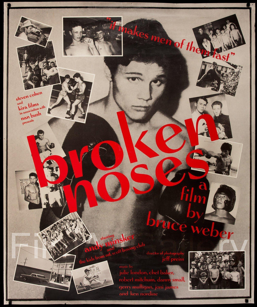 Broken Noses 40x50 Original Vintage Movie Poster