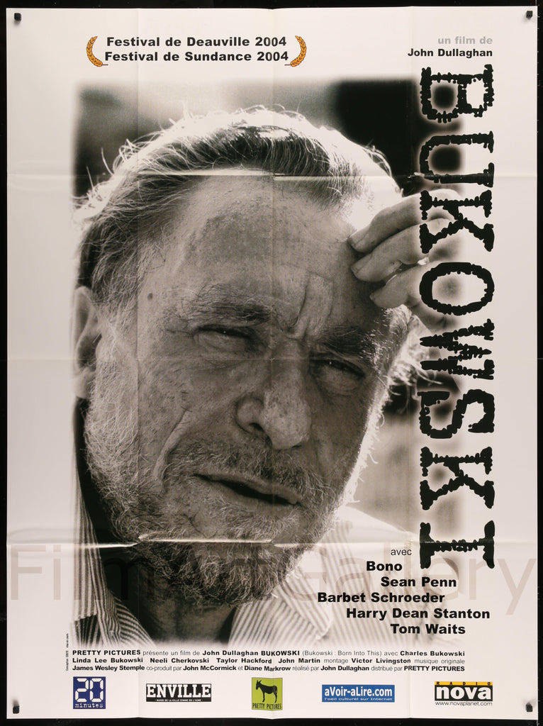 Bukowski Born Into This French 1 Panel (47x63) Original Vintage Movie Poster
