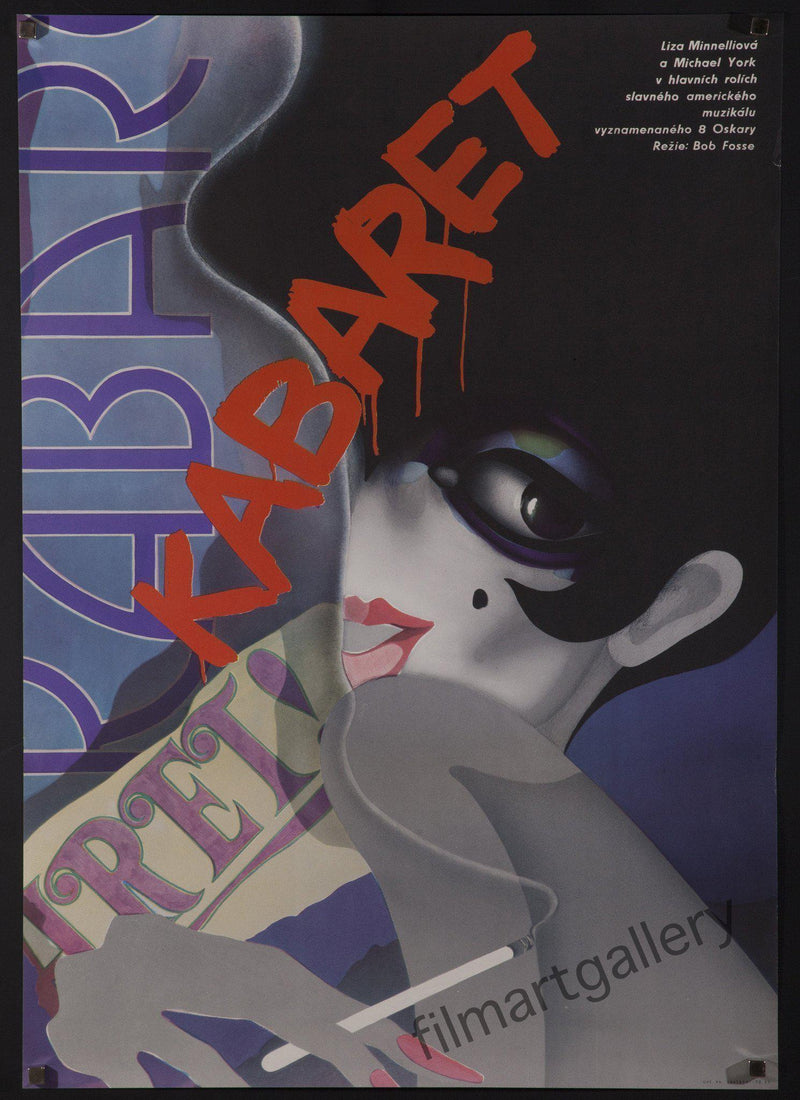 Cabaret Czech (23x33) Original Vintage Movie Poster