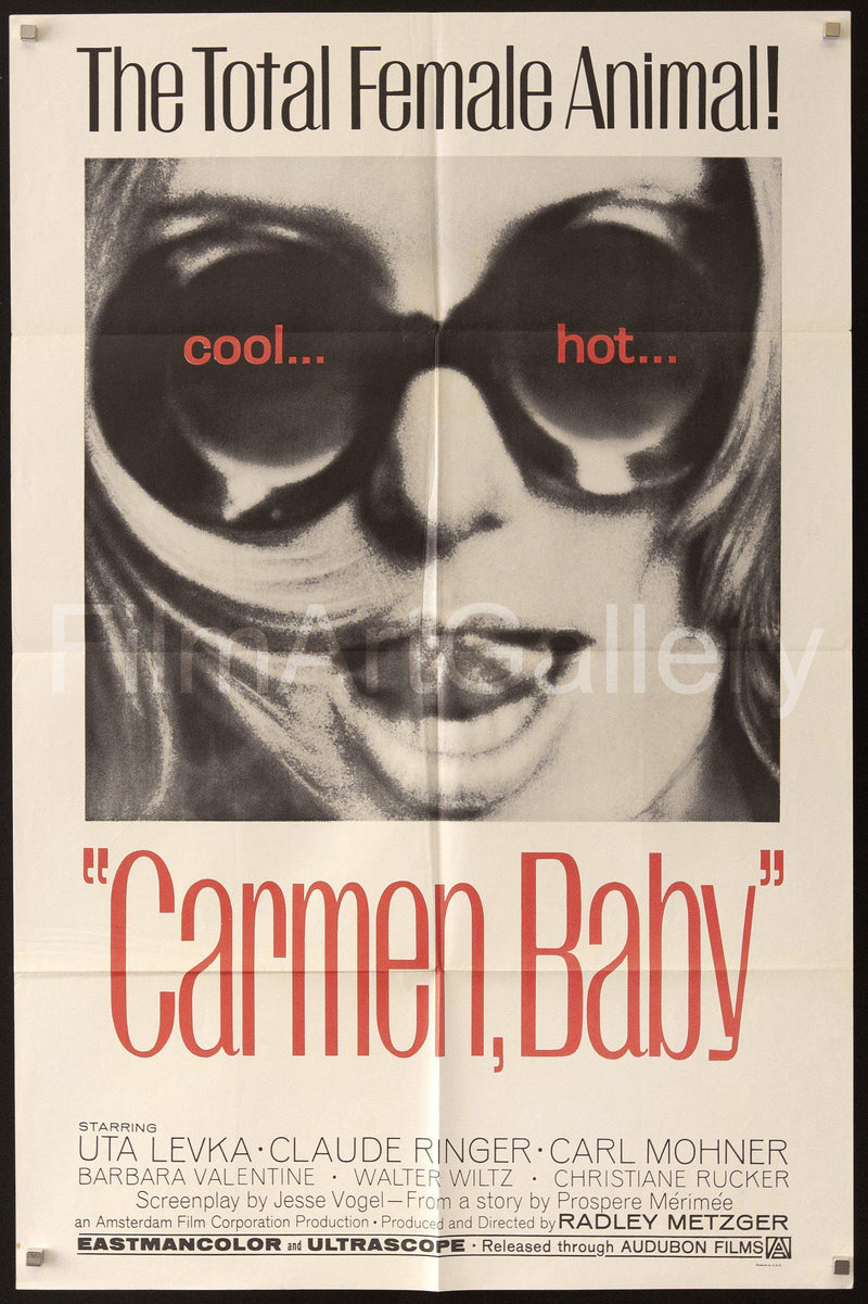 Carmen, Baby 1 Sheet (27x41) Original Vintage Movie Poster