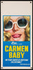 Carmen, Baby Italian Locandina (13x28) Original Vintage Movie Poster