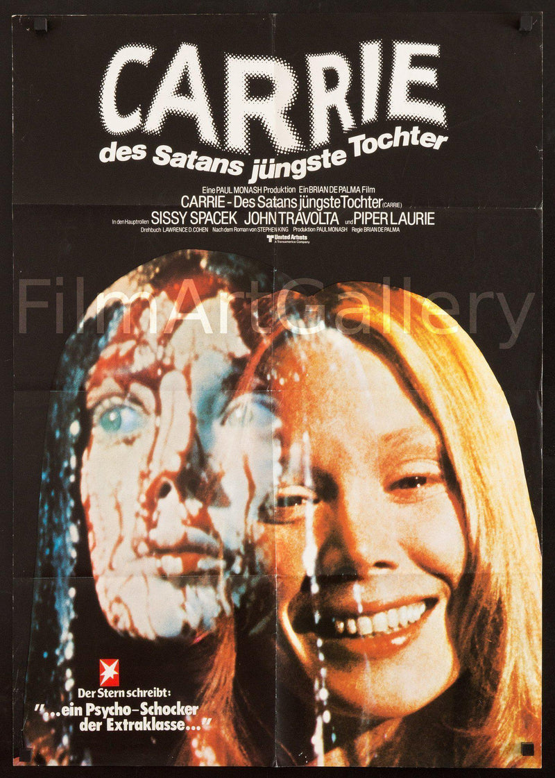 Carrie German A1 (23x33) Original Vintage Movie Poster