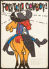 Carry On Cowboy 23x33 Original Vintage Movie Poster