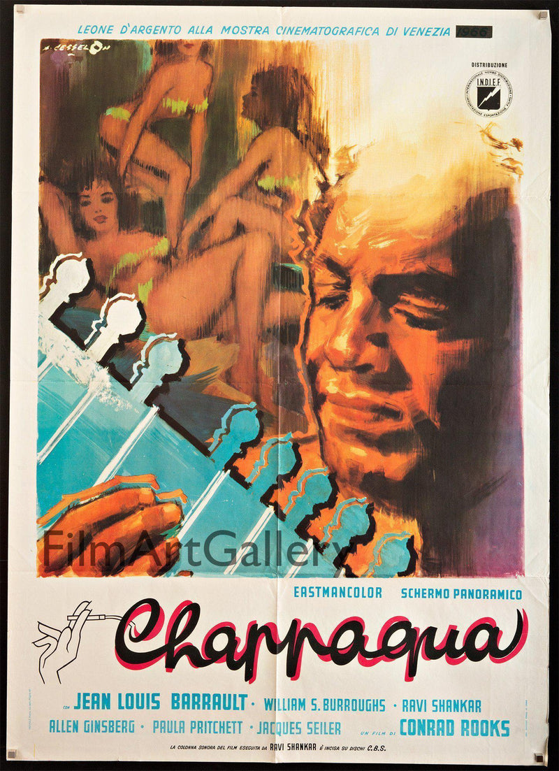 Chappaqua Italian 2 foglio (39x55) Original Vintage Movie Poster