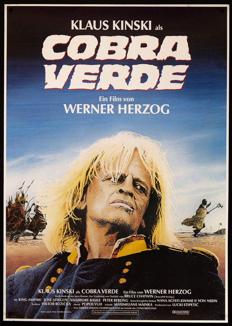 Cobra Verde German A1 (23x33) Original Vintage Movie Poster