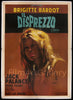 Contempt (Il Disprezzo/Le Mepris) Italian 4 foglio (55x78) Original Vintage Movie Poster
