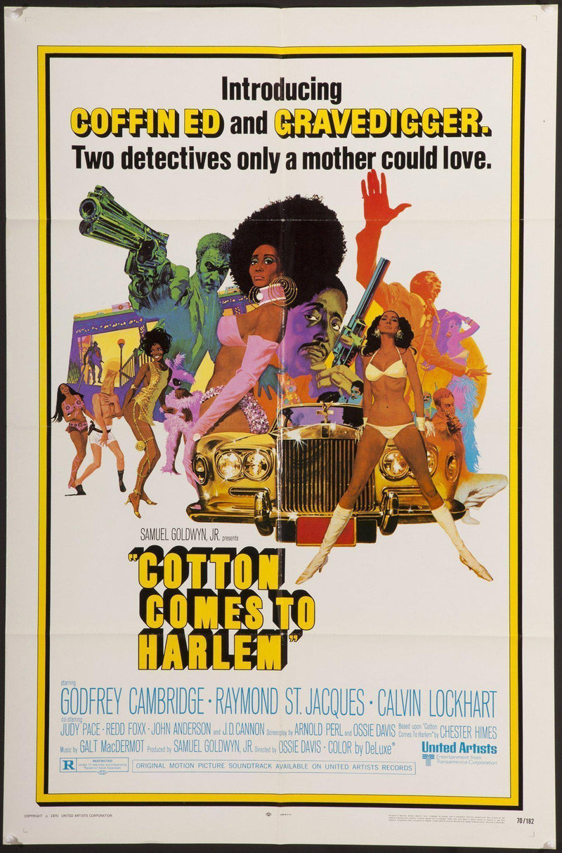Cotton Comes to Harlem 1 Sheet (27x41) Original Vintage Movie Poster