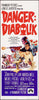 Danger: Diabolik Insert (14x36) Original Vintage Movie Poster