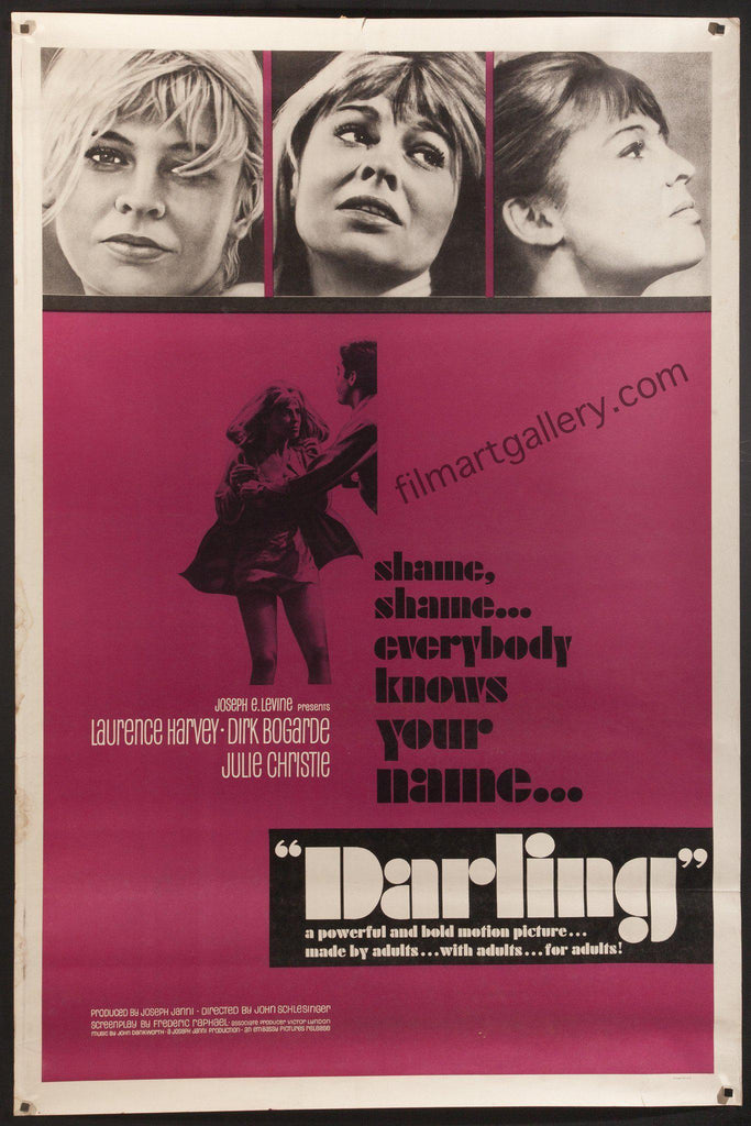 Darling 40x60 Original Vintage Movie Poster