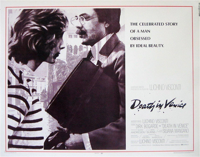 Death in Venice Half sheet (22x28) Original Vintage Movie Poster