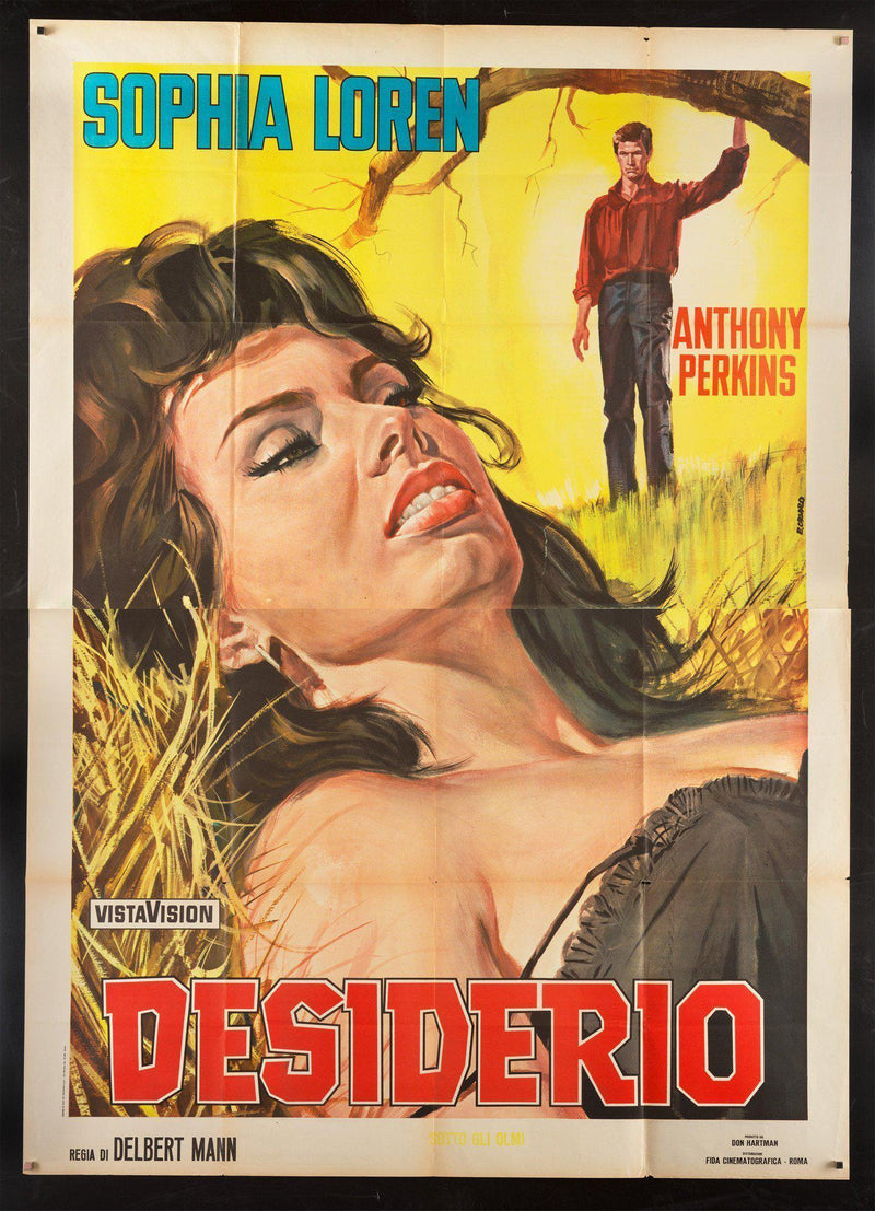 Desire Under the Elms Italian 4 foglio (55x78) Original Vintage Movie Poster