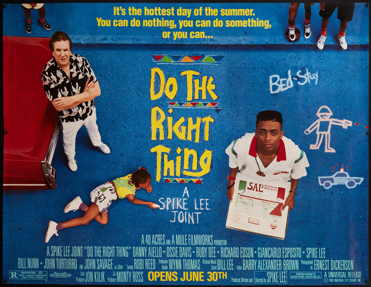 Do The Right Thing Subway 2 Sheet (45x59) Original Vintage Movie Poster
