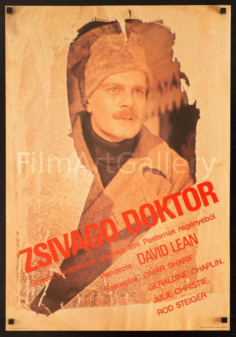Doctor Zhivago 22x32 Original Vintage Movie Poster