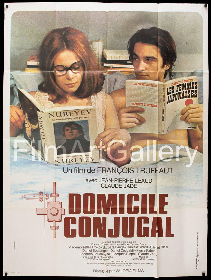 Domicile Conjugal (Bed and Board) French 1 Panel (47x63) Original Vintage Movie Poster