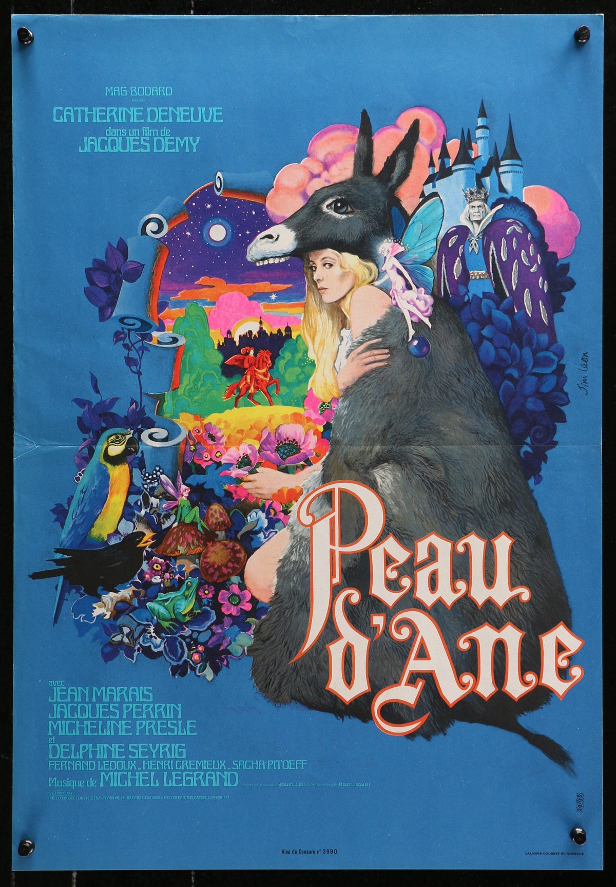 Donkey Skin (Peau D&#39;Ane) French mini (16x23) Original Vintage Movie Poster