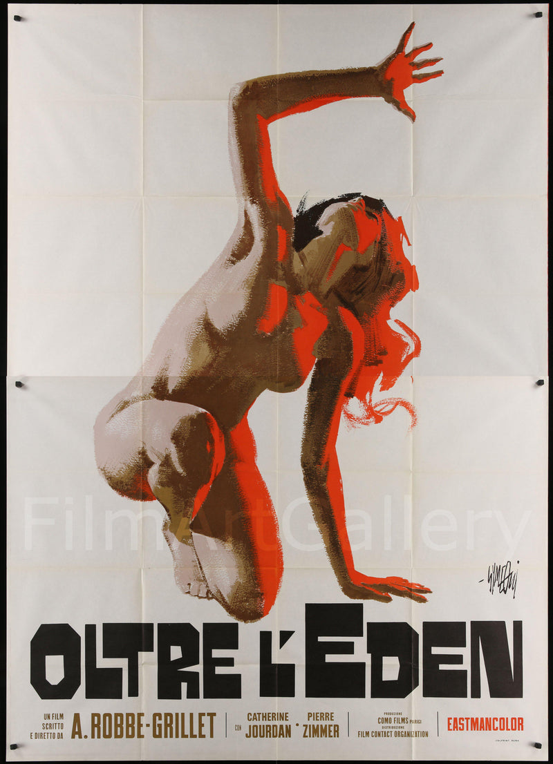 Eden and After (L'Eden et Apres/Oltre L'Eden) Italian 4 Foglio (55x78) Original Vintage Movie Poster
