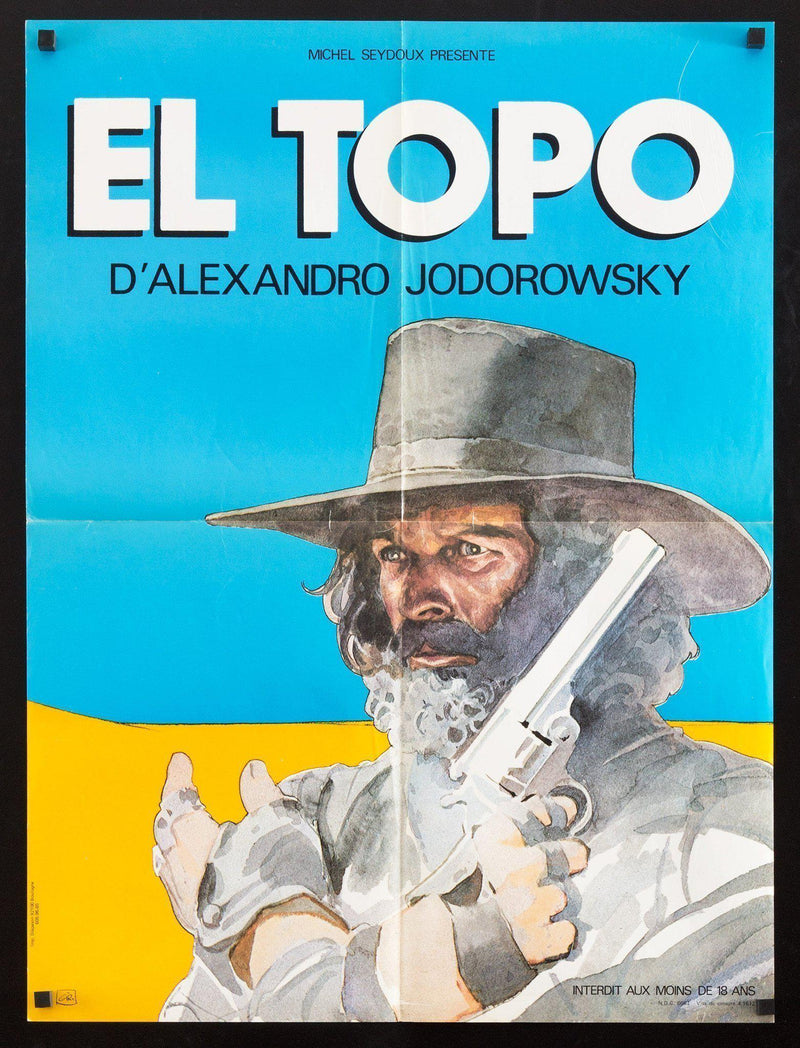 El Topo French small (23x32) Original Vintage Movie Poster