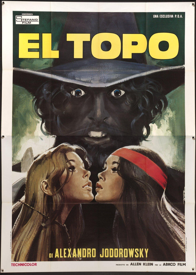 El Topo Italian 4 foglio (55x78) Original Vintage Movie Poster