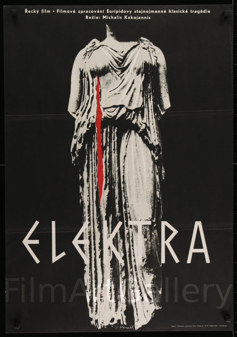 Electra 23x33 Original Vintage Movie Poster