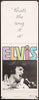 Elvis That's the Way It Is Insert (14x36) Original Vintage Movie Poster