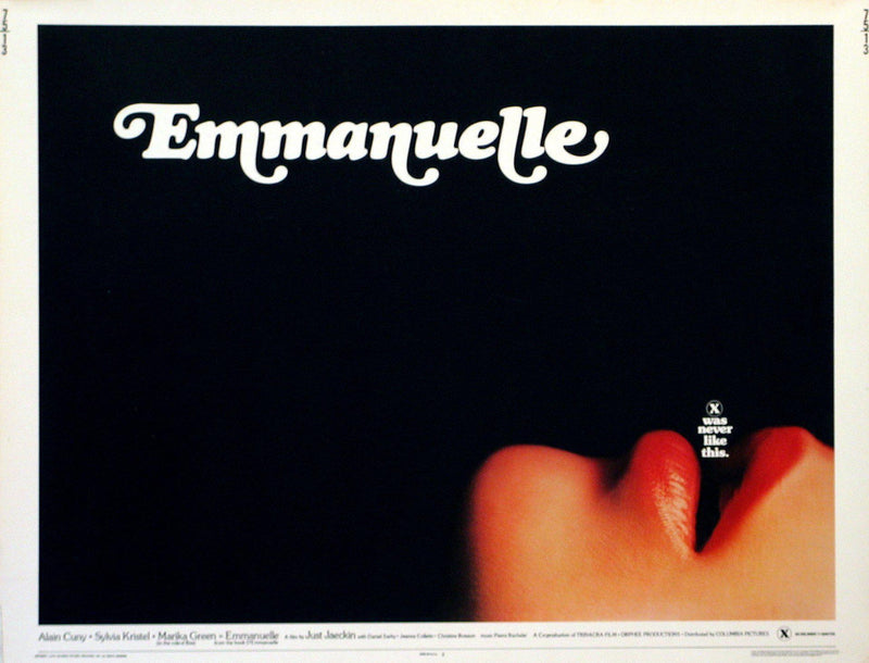 Emmanuelle Half sheet (22x28) Original Vintage Movie Poster