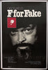 F For Fake 1 Sheet (27x41) Original Vintage Movie Poster