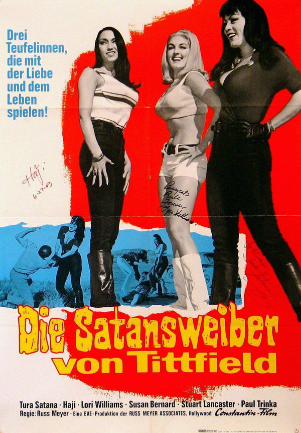 Faster Pussycat! Kill! Kill! Movie Poster 1966 German A1 (23x33)