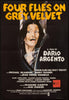Four Flies on Grey Velvet 1 Sheet (27x41) Original Vintage Movie Poster
