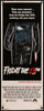 Friday the 13th Insert (14x36) Original Vintage Movie Poster