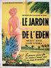 Garden of Eden (Le Jardin De L'Eden) French small (23x32) Original Vintage Movie Poster