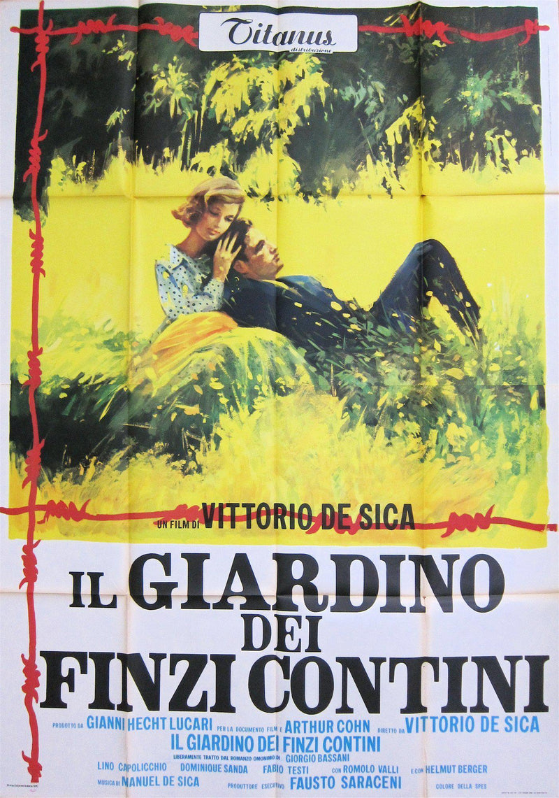 Garden of the Finzi-Continis Italian 4 foglio (55x78) Original Vintage Movie Poster