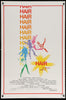Hair 1 Sheet (27x41) Original Vintage Movie Poster